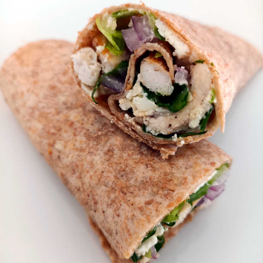 Chicken and Feta Tortilla My Diet Meal Plan